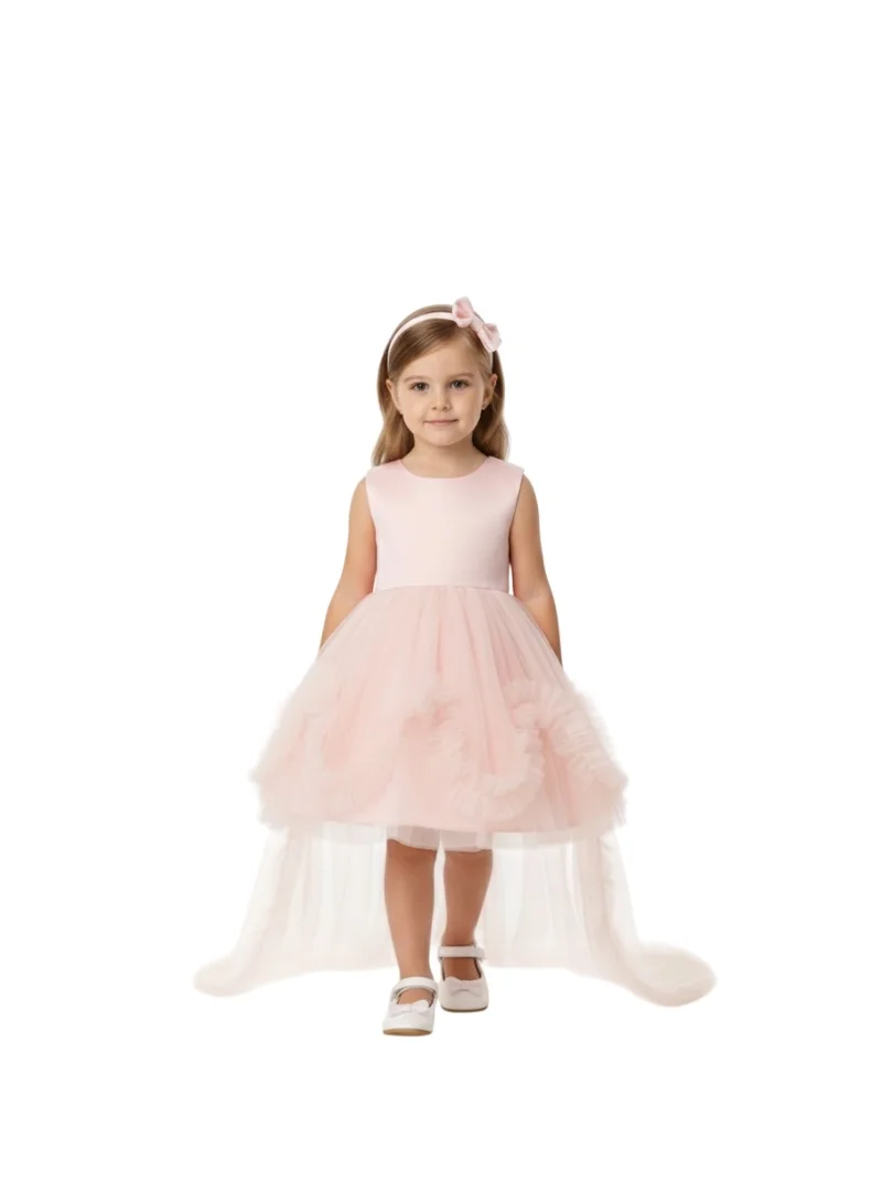 D'Daniela D'Daniela Ruffled Tulle Dress
